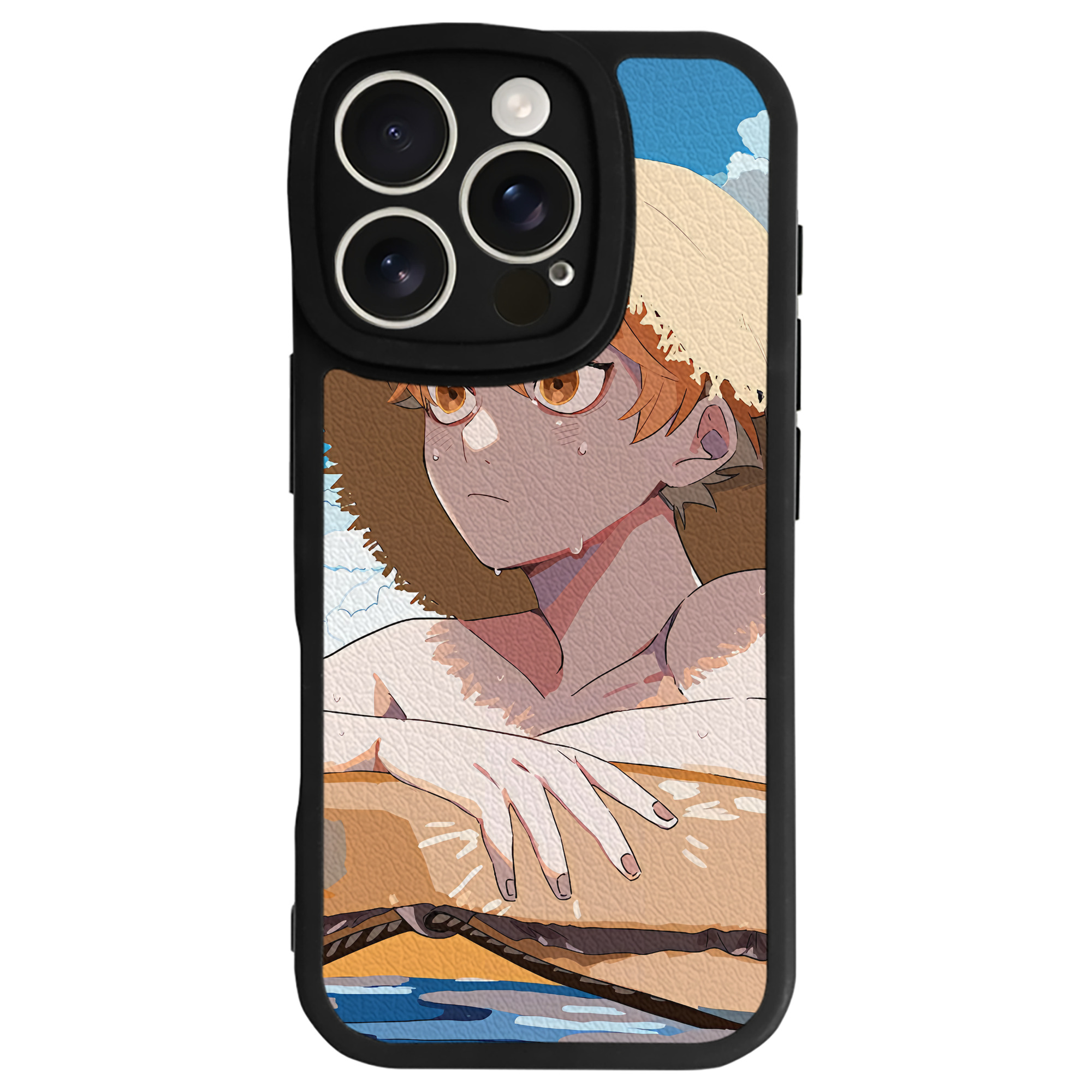 （画像用） ハイキュー!! Haikyu!! 【iPhone 16シリーズ対応】シリコンスマホケース（レザー調） 材質：シリコン